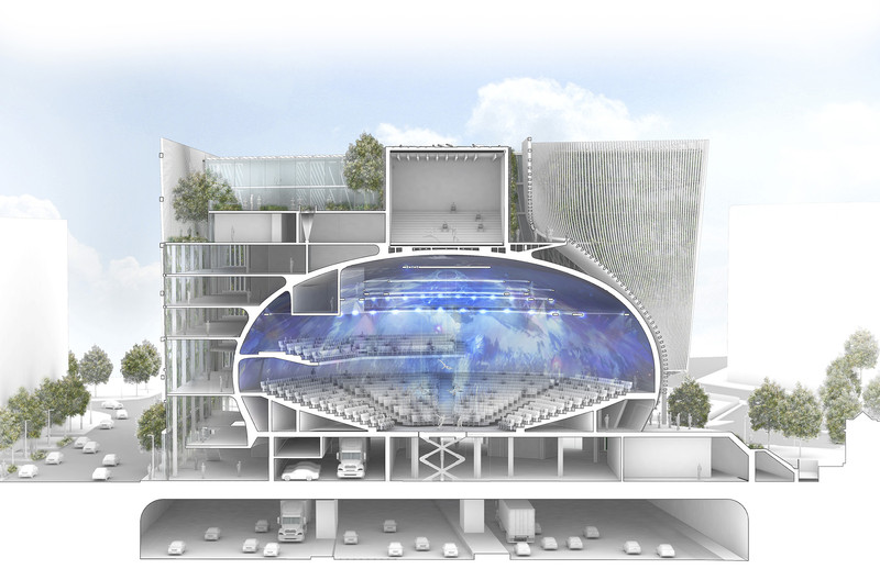 Nouvelle Sc&egrave;ne, Ternes, Paris — © Loci Anima
