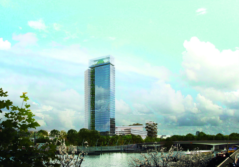 &Icirc;le verticale, Issy-Les-Moulineaux — © Loci Anima