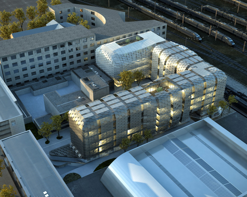 Bercy Bureaux & Gymnase, Paris — © Loci Anima