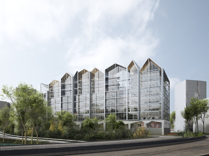Le village, Rectorat de Cr&eacute;teil — © Loci Anima