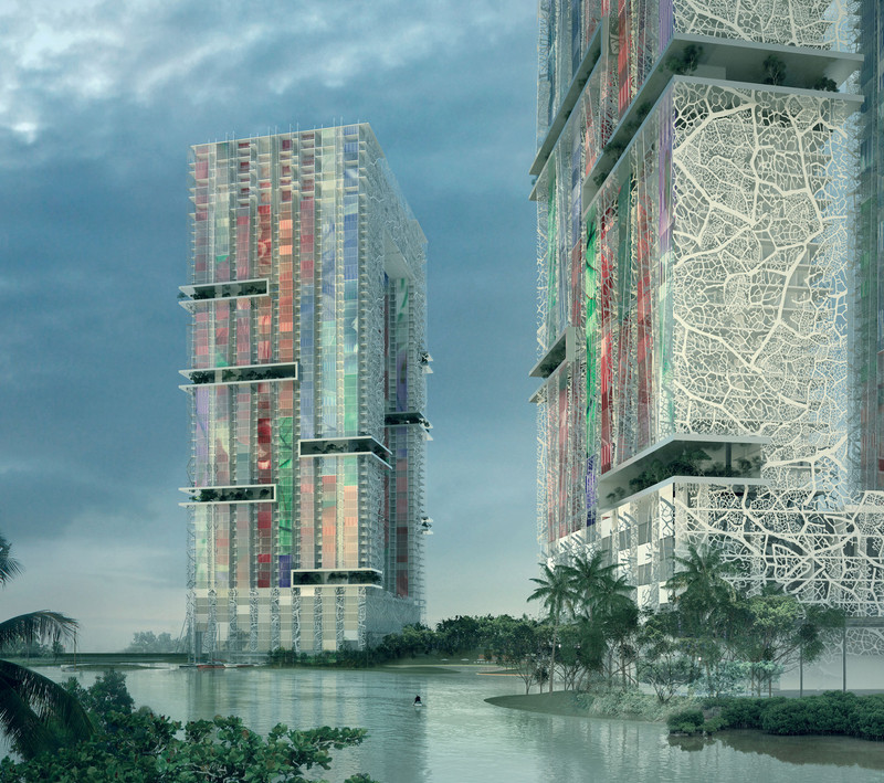 Les Tours Siamoises, Ho Chi Minh Ville, Vietnam — © Loci Anima