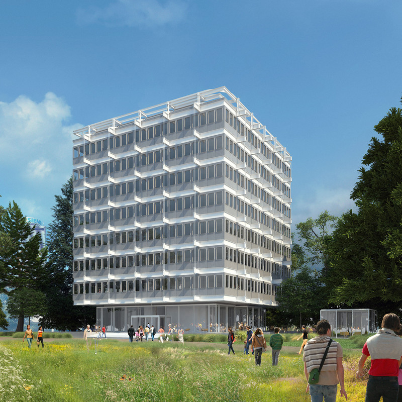 R&eacute;novation Bas Carbone De La Tour Zehrfuss, St Denis — © Loci Anima