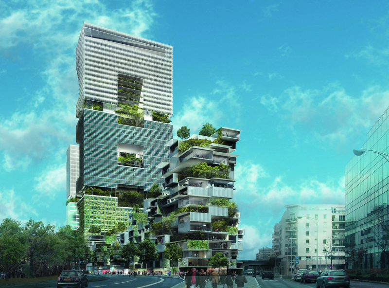 La Rue Verticale, Issy- Les Moulineaux — © Loci Anima