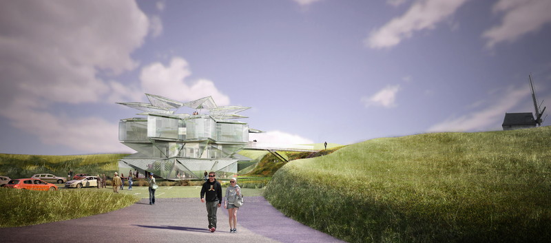 La rose des vues, Centre historique de la bataille de Valmy — © Loci Anima
