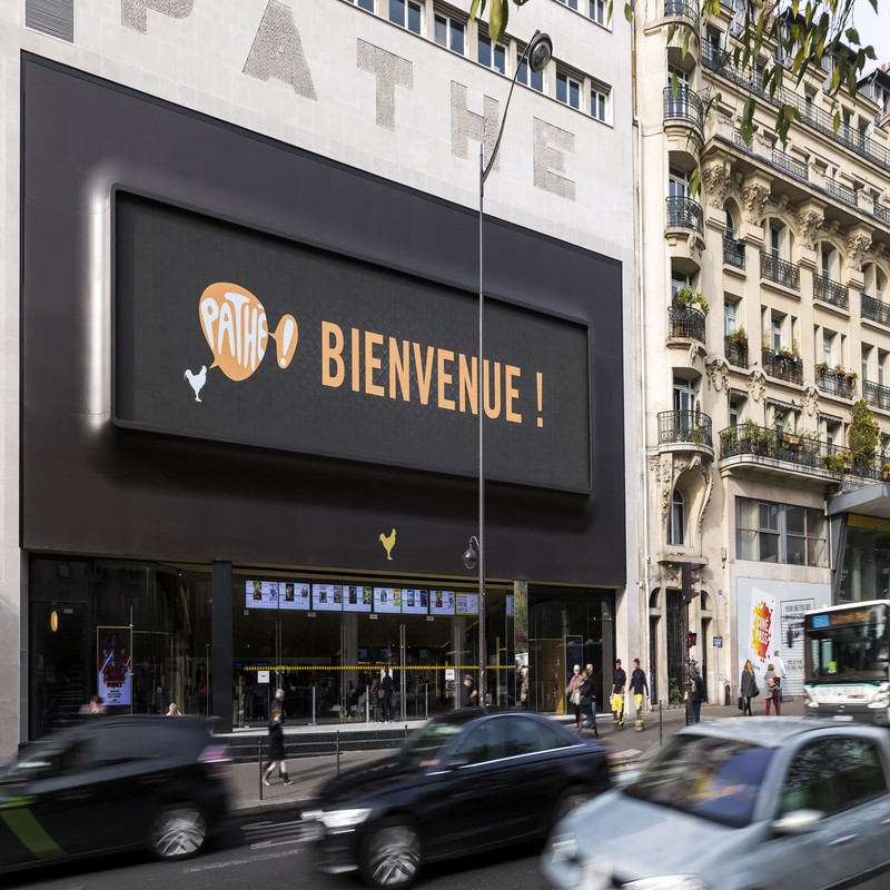 R&eacute;novation du cin&eacute;ma Path&eacute; Wepler, Paris — © Loci Anima